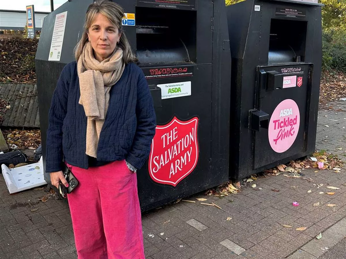 Woman fined £300 for donating her late husband's clothes to charity