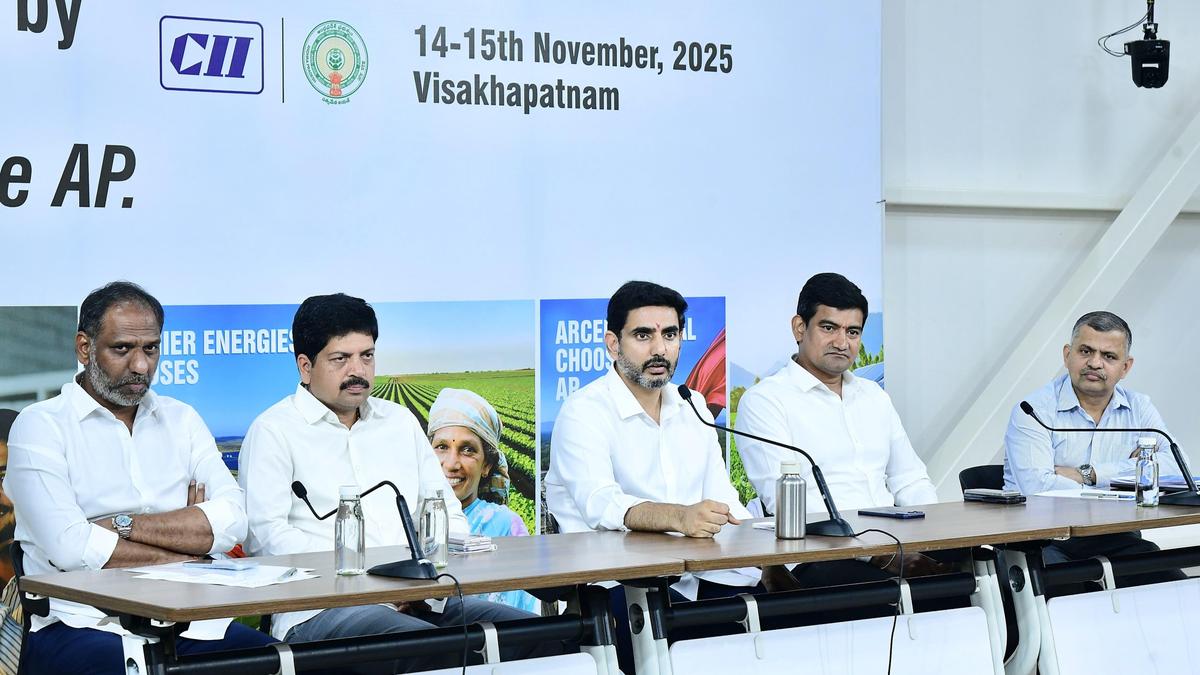Andhra Pradesh targets ₹9.8 lakh cr MoUs, 7.5 lakh jobs at CII Partnership Summit 2025