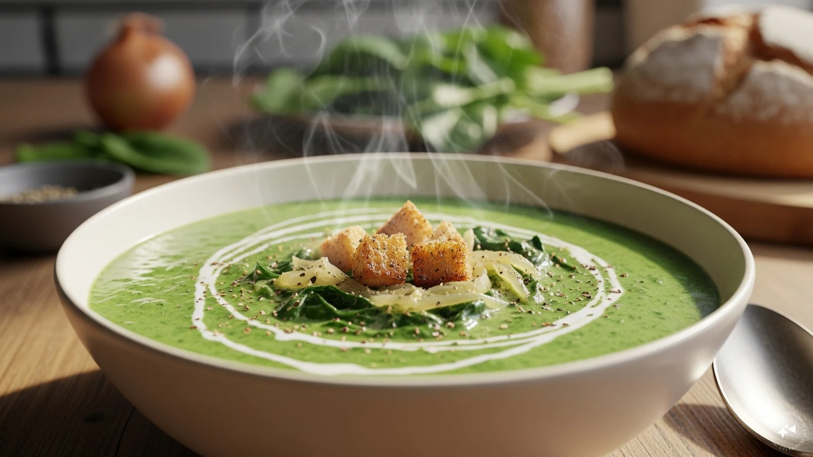 Warm Up With Chef Sanjeev Kapoor's Easy Spinach And Onion Soup Recipe | Watch Video