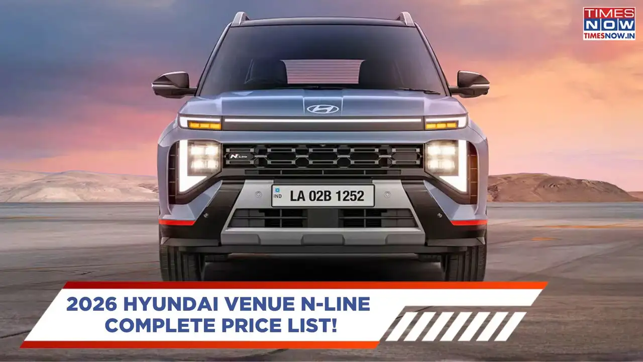 2026 Hyundai Venue N-Line Price List - Check Specs, Variants, And Other Details