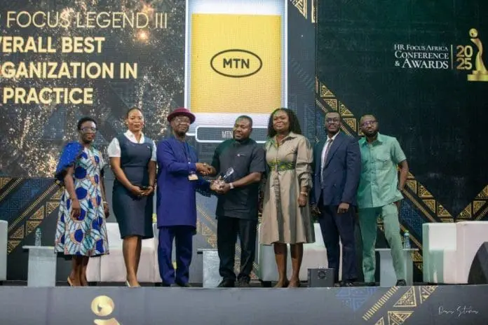 MTN Ghana Wins Big at the 2025 HR Focus Africa Awards