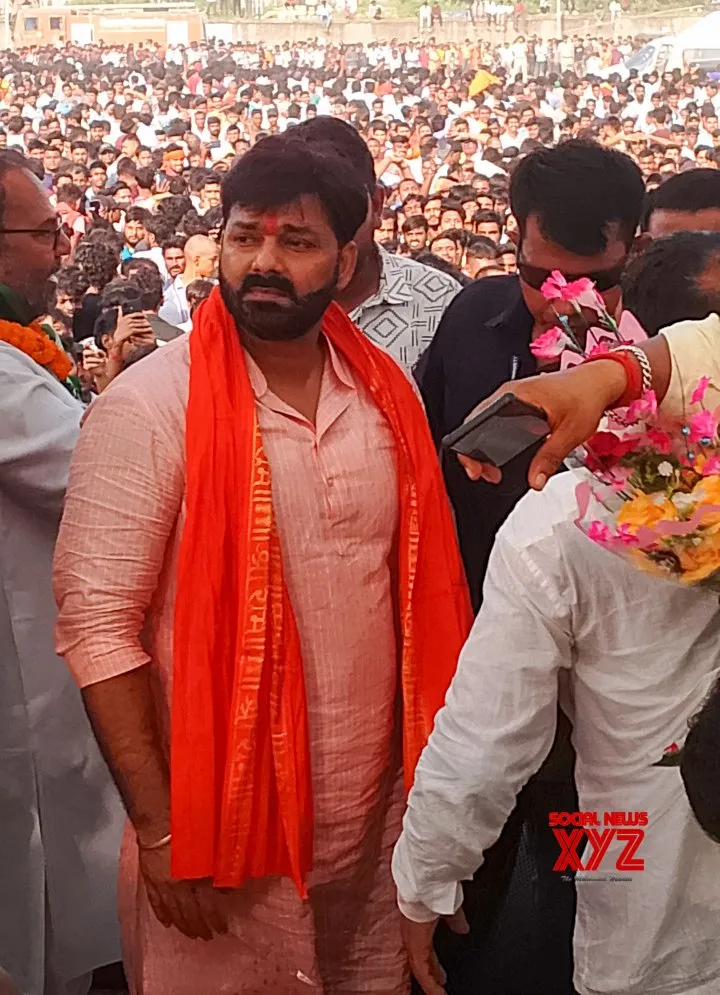 Pawan Singh Campaigns for JD(U) Candidate in Aurangabad #Gallery