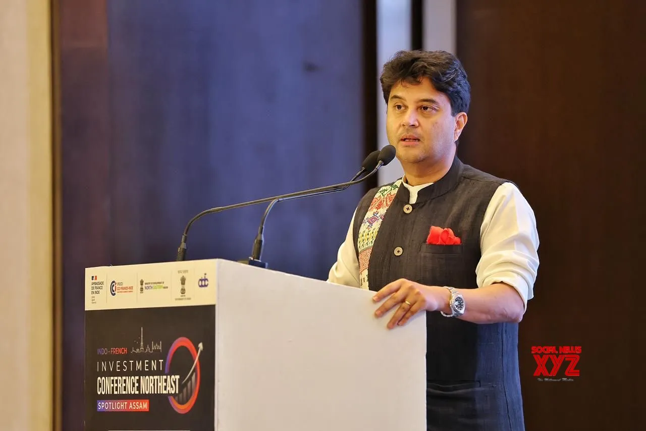 Scindia addresses Indo French North East Investment Forum #Gallery