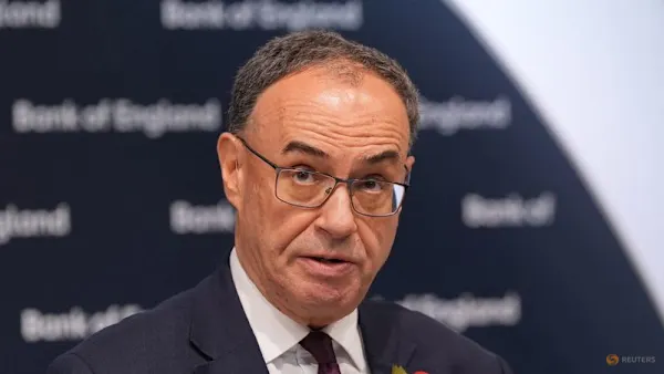 BoE's Bailey: Risk of AI bubble if markets over price returns