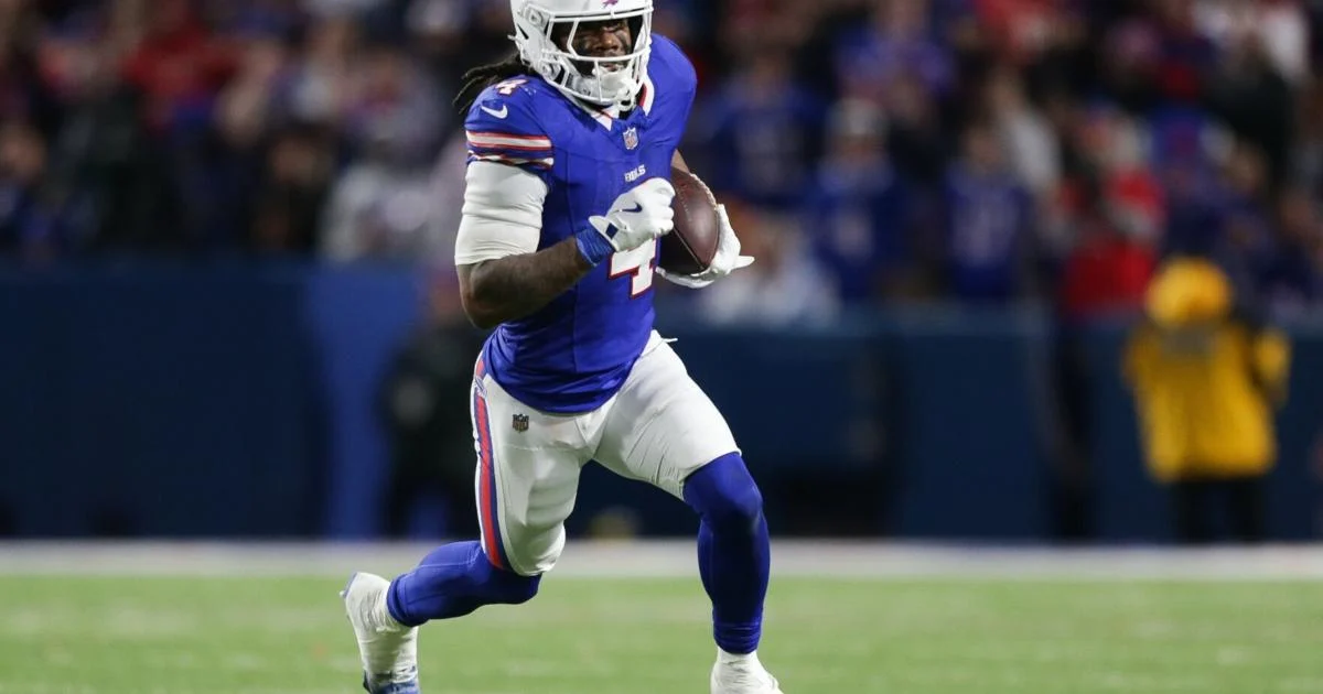 Ankle injury sidelines Bills' James Cook; Bosa nursing wrist