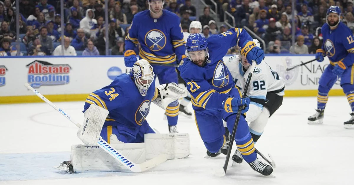 When the Sabres are a man down, they go for the kill