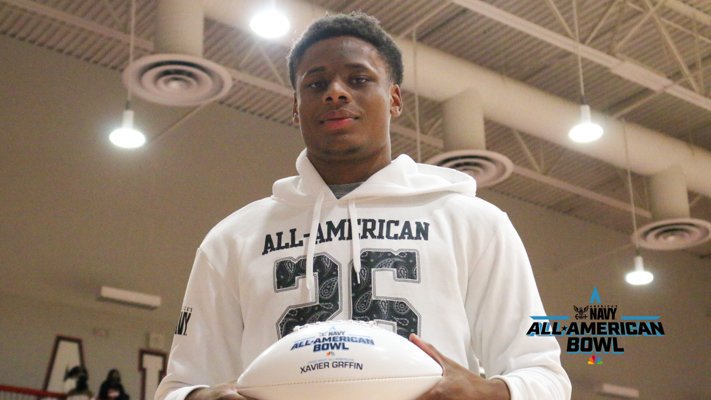 Linebacker Xavier Griffin Honored as a 2026 Navy All-American