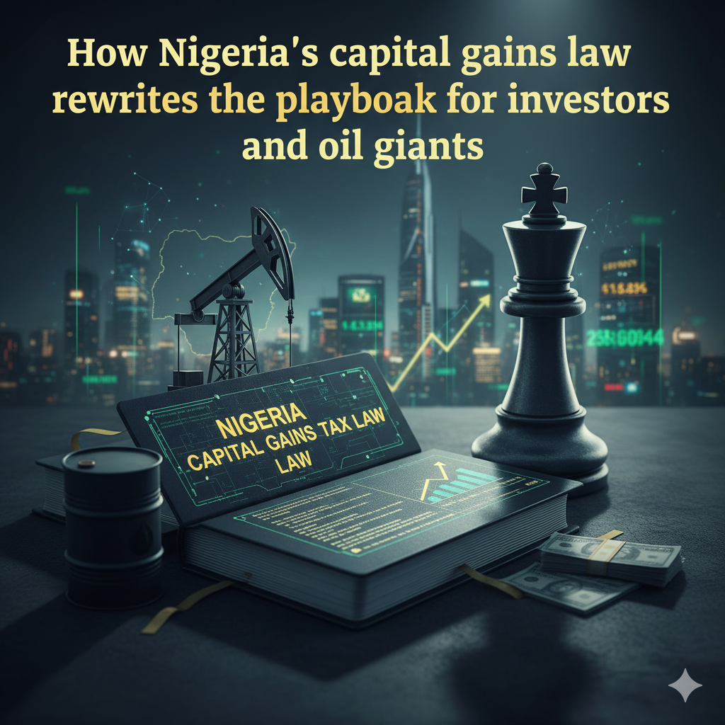 How Nigeria’s capital gains law rewrites the playbook for investors and oil giants