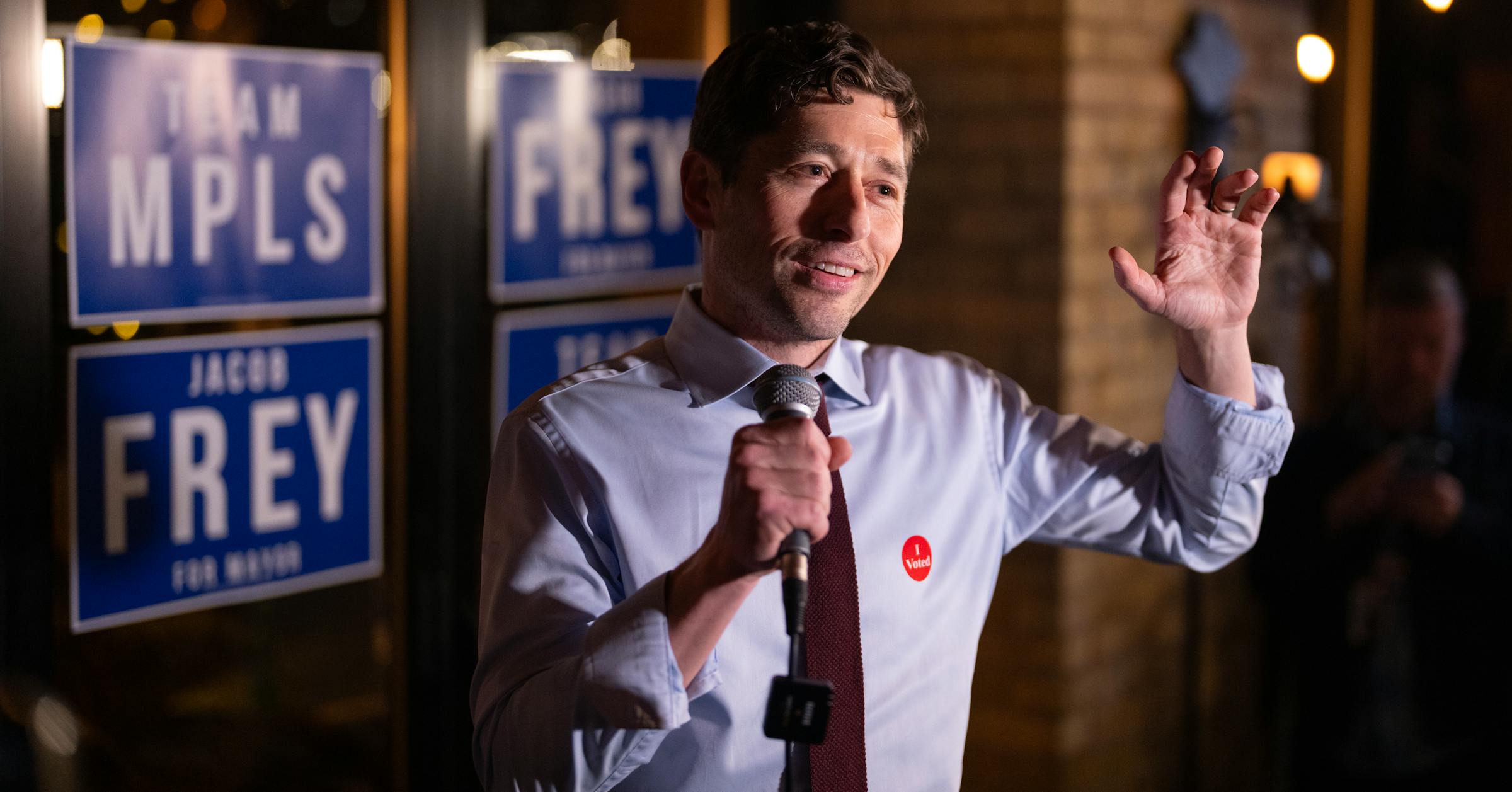 Mayor Jacob Frey wins
