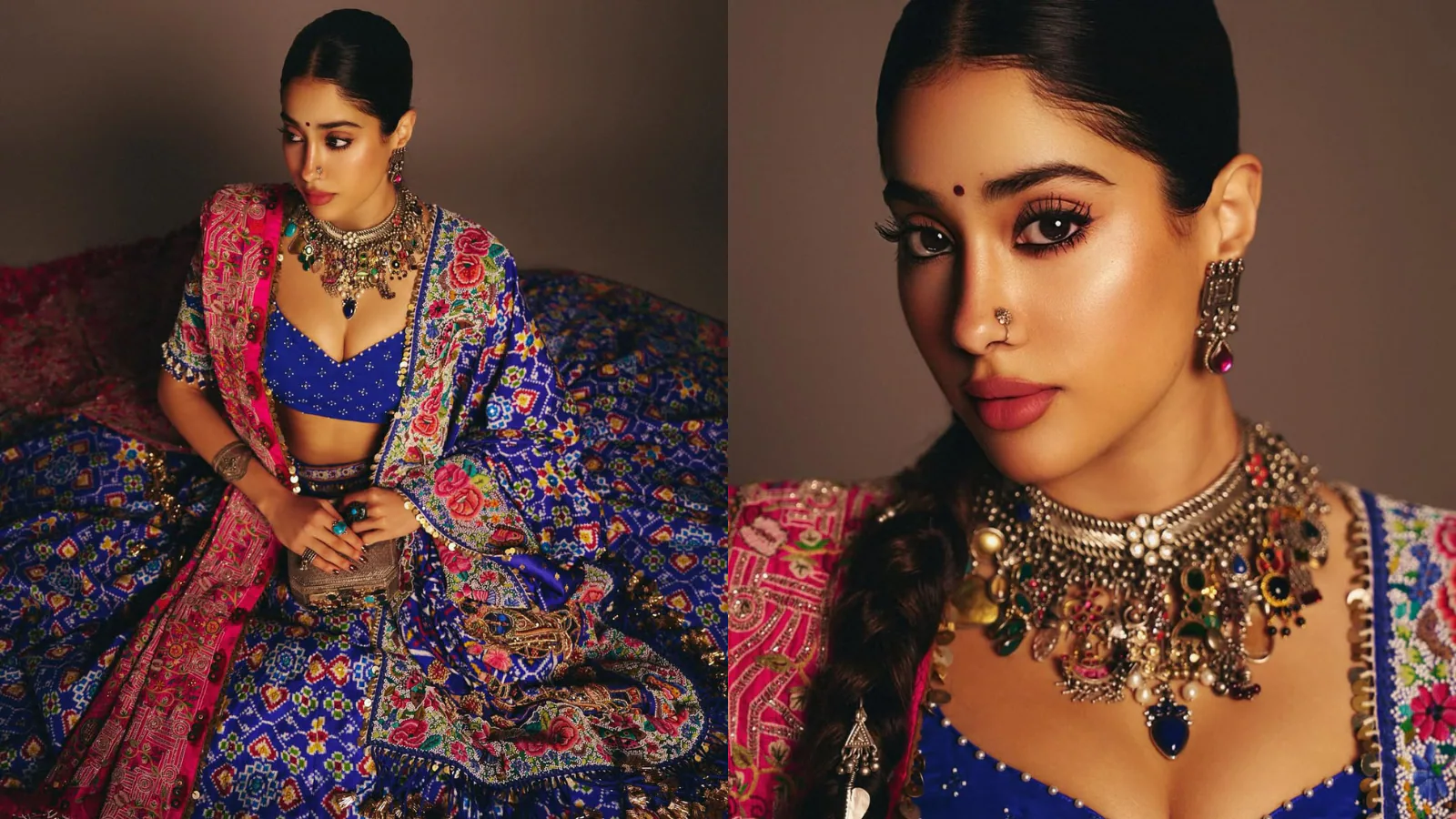 Janhvi Kapoor Shines In ₹2.86 Lakh Silver Purse And Custom Jigyam Lehenga For Friend's Mehendi