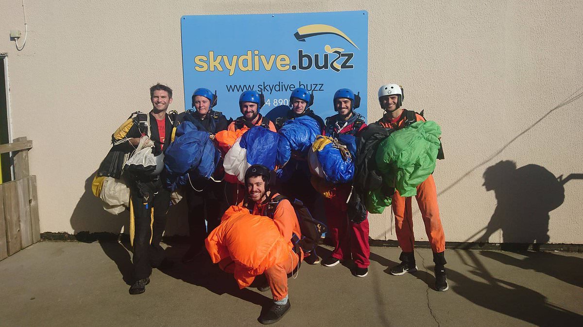 Depressed student sues skydive firm for £15million after breaking her neck in parachute jump saying they should not have passed her fit