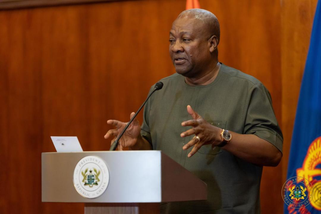 Mahama optimistic Ghana will have West Africa’s best roads in 2 years under Big Push Initiative