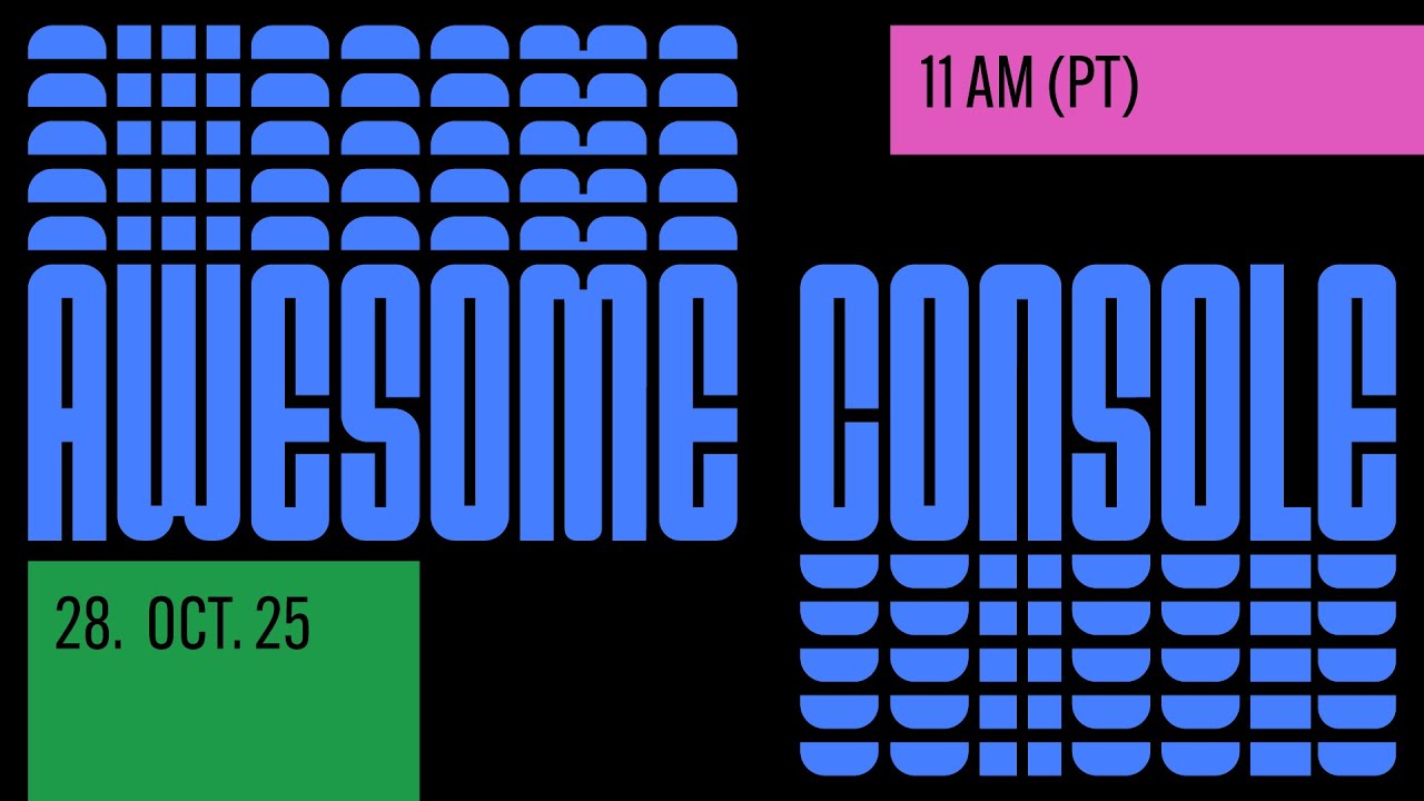 Awesome Console Showcase 2025: Everything Announced