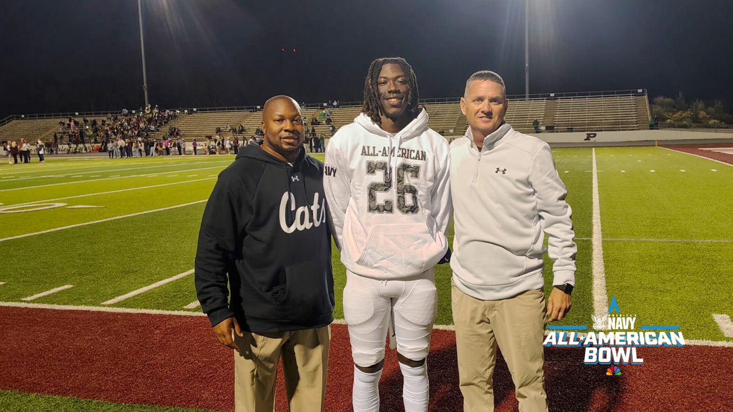 Four-Star Defensive Back S’Vioarean Martin Honored as a 2026 Navy All-American