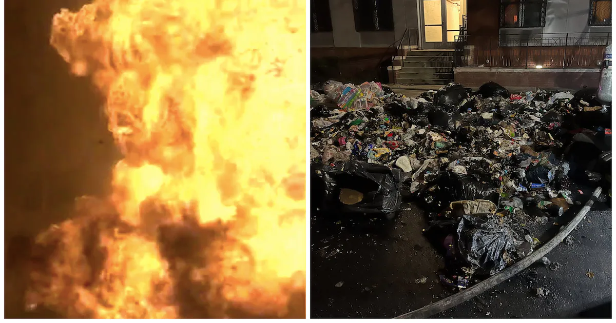 Firefighters Injured in Giant Explosion as Fireball Destroys Car