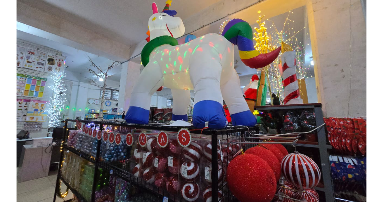 X-mas products hit shelves as festive season approaches