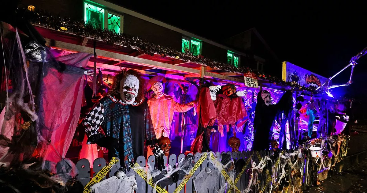In photos: East Belfast family's spooky Halloween house putting the frighteners on adults and kids