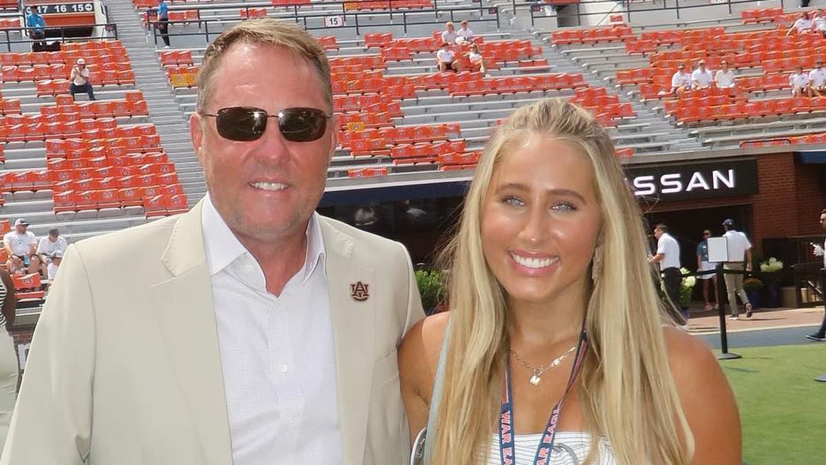 College football fans slam glamorous daughter of fired Auburn coach Hugh Freeze over 'tone-deaf' attack on school
