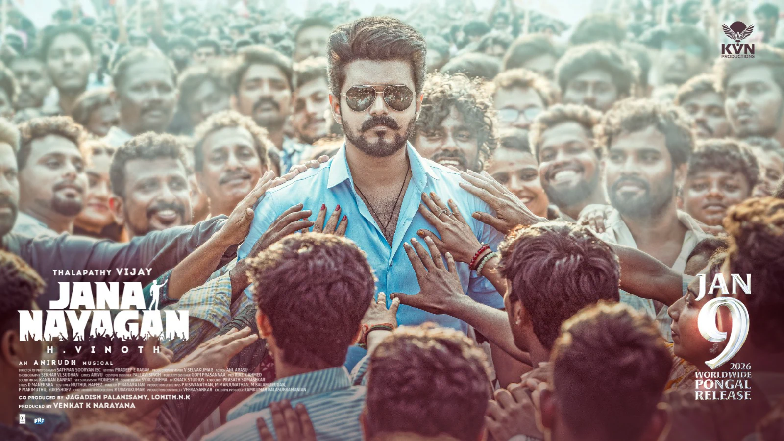 Jana Nayagan Makers Drops New Poster, Film To Clash With Prabhas's The Raja Saab