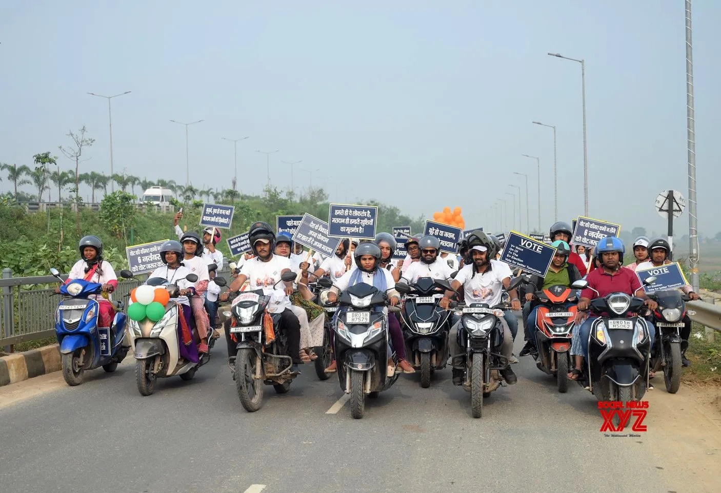 Patna: Bike Rally Promotes Voter Awareness #Gallery