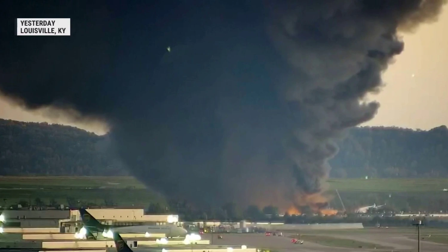 Cargo plane explosion in Kentucky kills several, injures 11