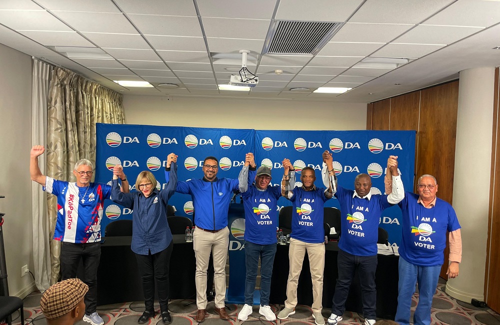 Four senior ANC officials in Western Cape join DA