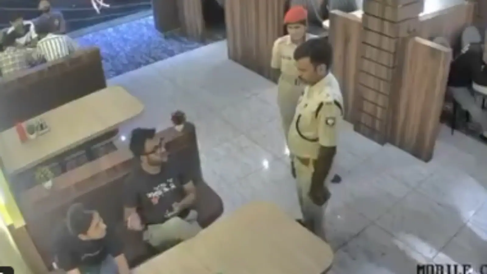 Bihar SHO Suspended After Viral CCTV Shows Him Misbehaving With Siblings In Restaurant