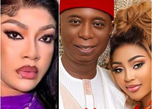 Angela Okorie’s unexpected support for Regina Daniels despite past differences ignites reactions