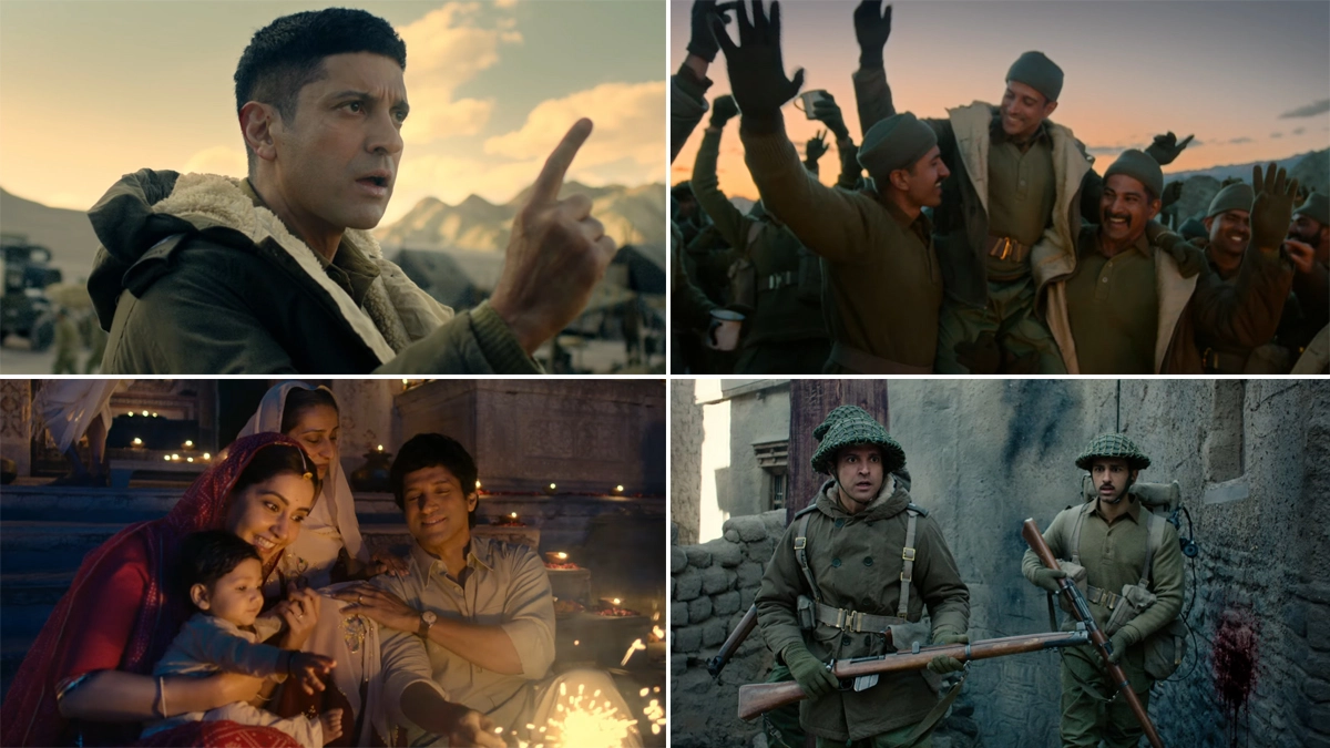 ‘120 Bahadur’: Amitabh Bachchan Lends His Voice to Trailer of Farhan Akhtar’s Film (Watch Video)
