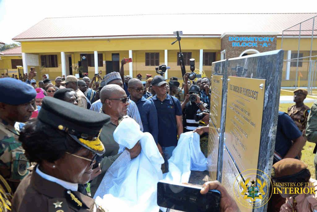Mahama commissions state-of-the-art Damongo Prison Camp