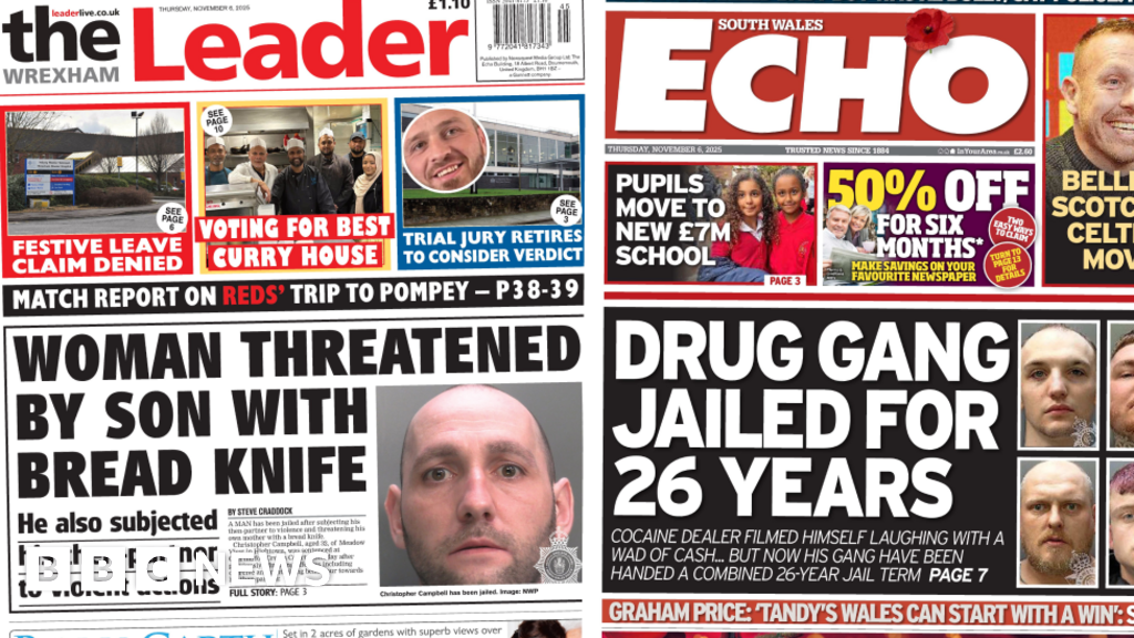 Drug gang jailed for 26 years and bread knife threat