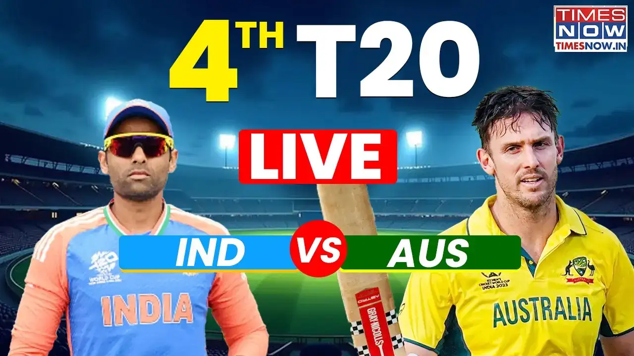 India vs Australia Live Score 4th T20I: India Favourites Against Depleted Hosts; Check Toss Time, Live Streaming, Pitch And Weather Report