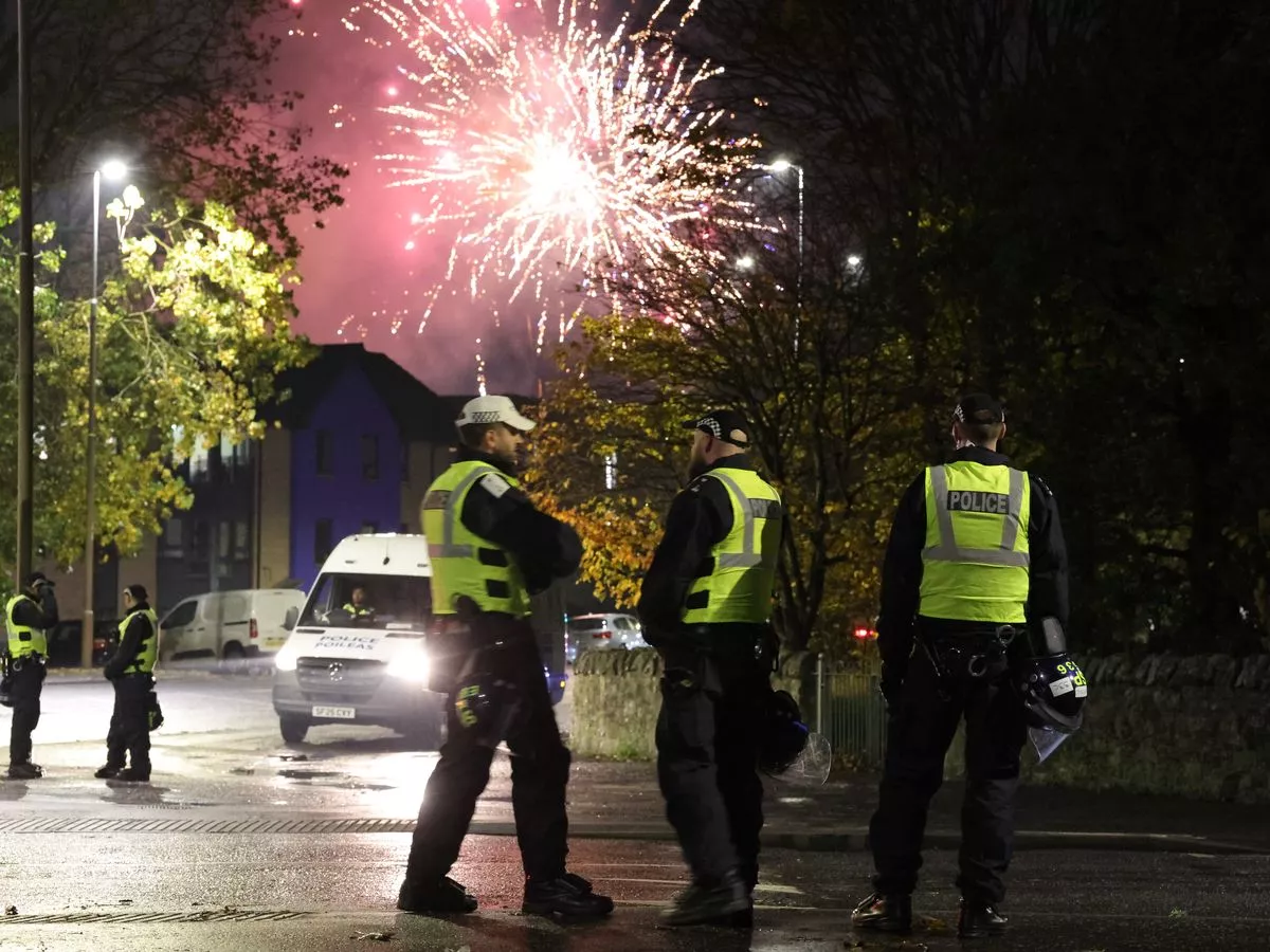 Cops poised for firework disorder as officers watch over Bonfire Night displays