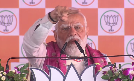 PM Modi targets Mahagathbandhan, calls 1990-2005 zero development era