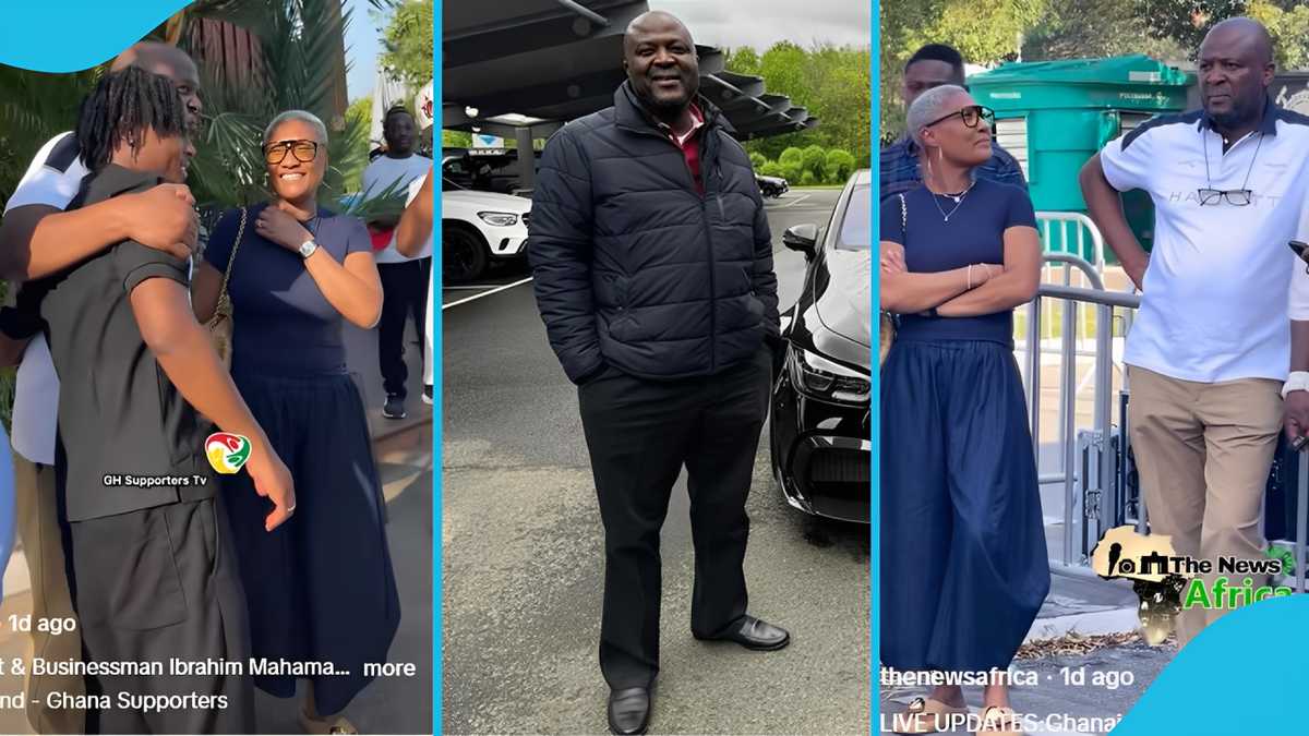 Ibrahim Mahama makes rare public appearance with wife at supercar spectacle launch