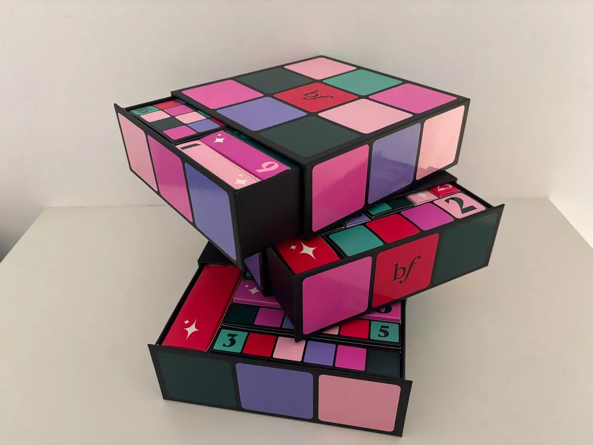 I got my favourite Benefit lash and brow products for half price in this advent calendar