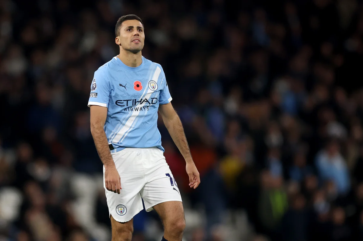 Why Man City did not name Rodri in reduced Champions League squad today