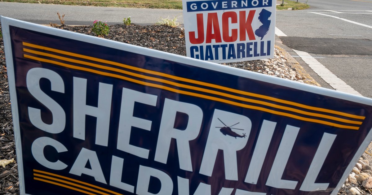 Mikie Sherrill and Jack Ciattarelli face off in New Jersey governor's race