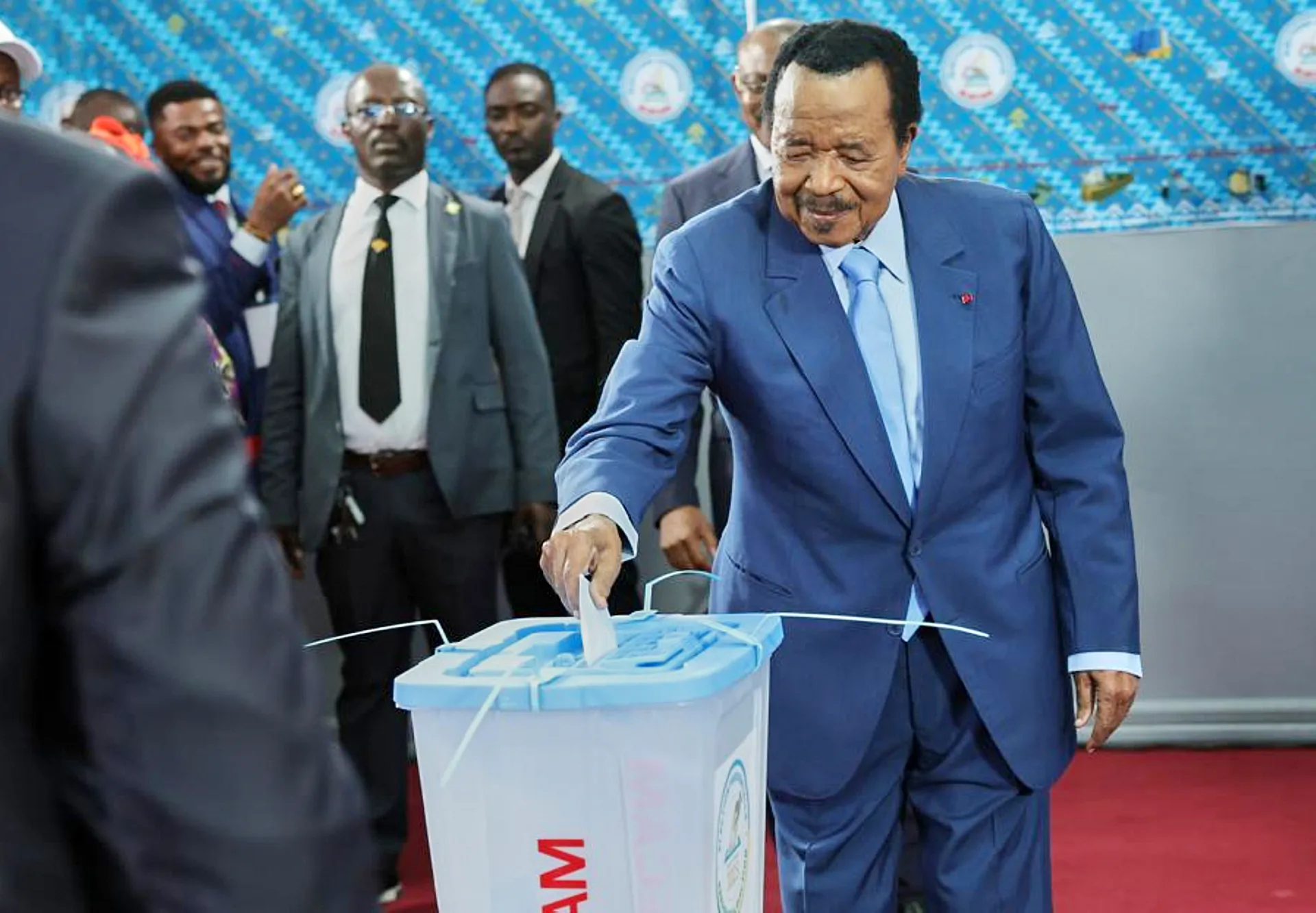 Cameroon’s Biya, world’s oldest ruler at 92, sworn in for eighth term