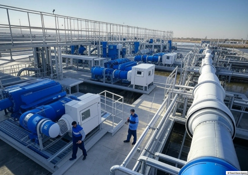 Water treatment facility with desalination unit inaugurated in Turkmenistan