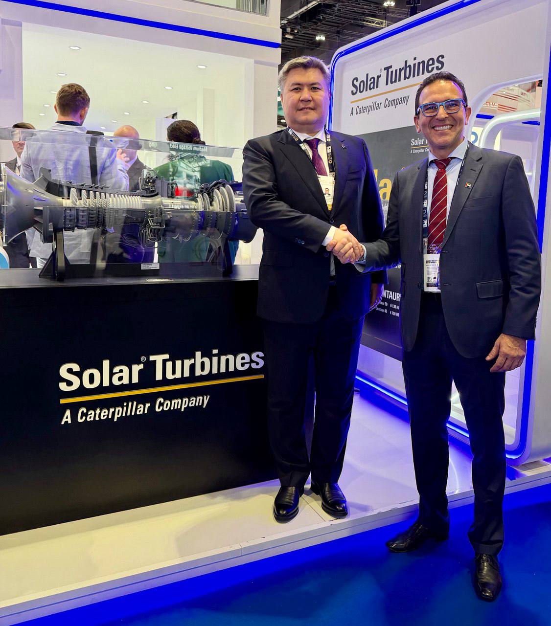 QazaqGaz and Solar Turbines talk over new areas of technological cooperation