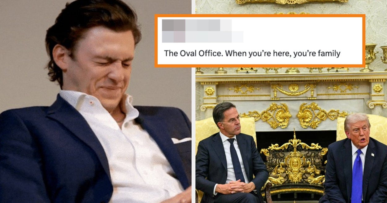 President Trump Adds New Paper Label To Oval Office