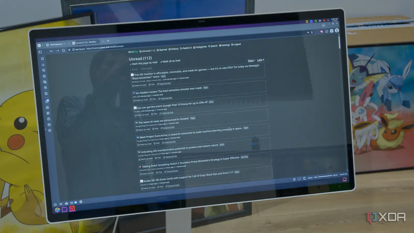 I self-host my RSS feed reader, and it's so much better than Feedly