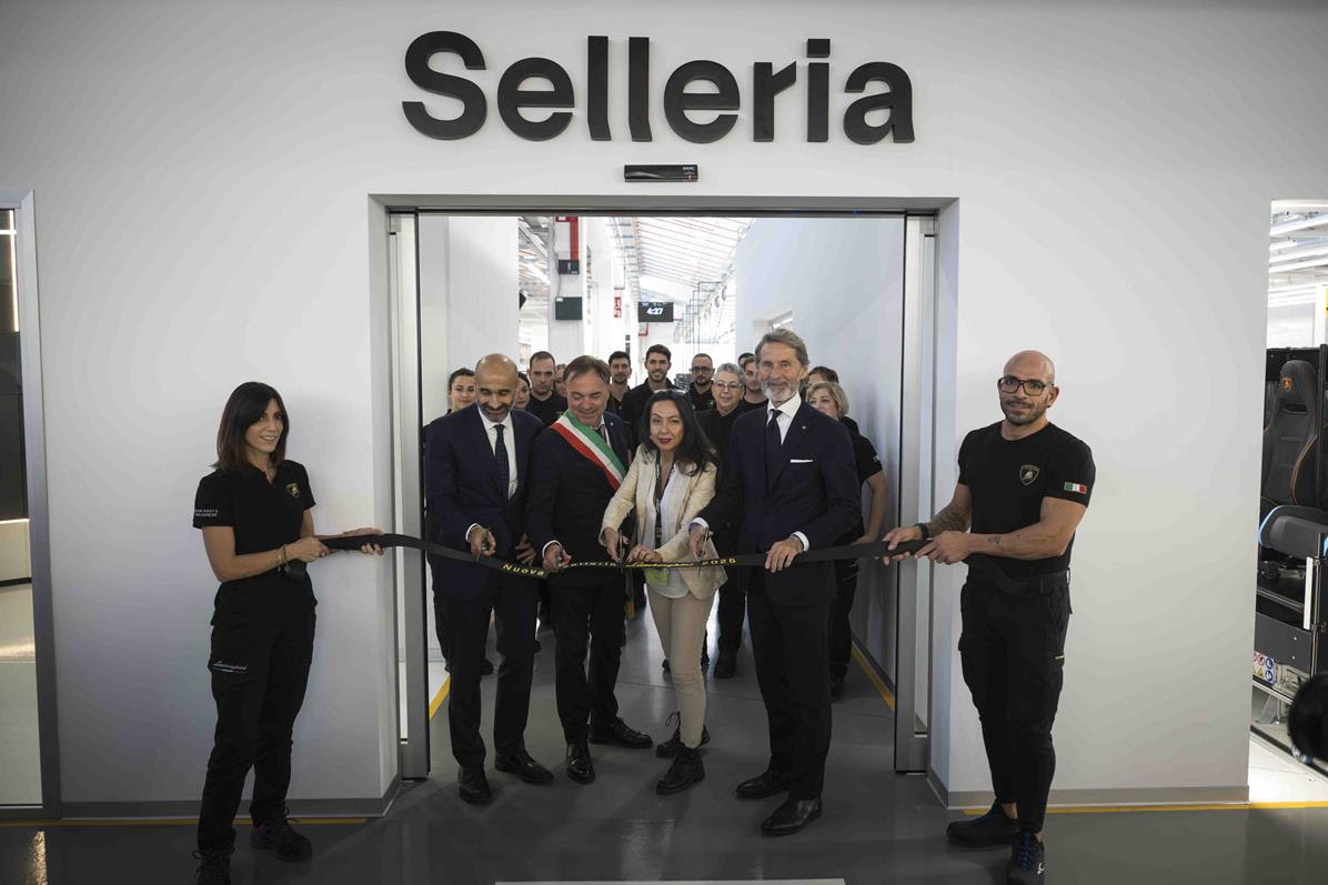 Automobili Lamborghini inaugurates its new ‘Selleria’ alongside transformed Revuelto and Temerario production line