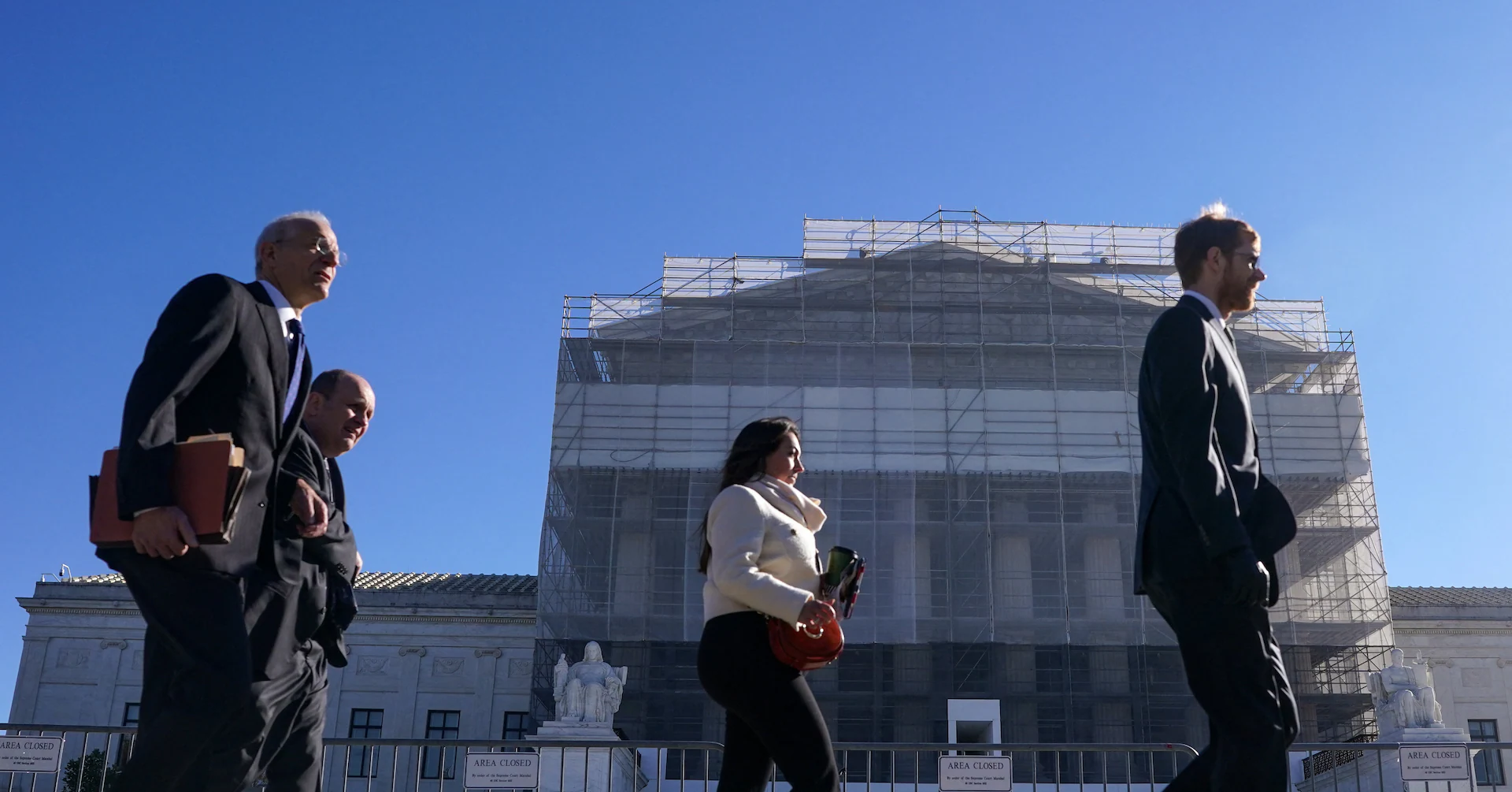 Supreme Court has a packed house for Trump tariffs case amid shutdown