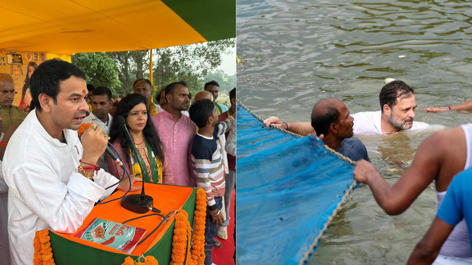 'He Should've Been A Cook': Tej Pratap Yadav's Dig At Rahul Gandhi Over Fishing Video