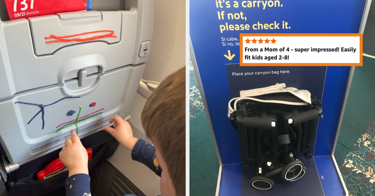 24 Things For The Airplane That Will Keep Your Kids Content