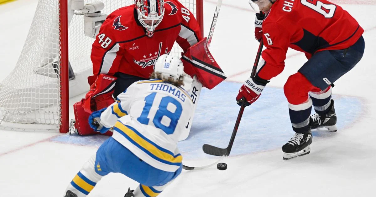 Blues blown out again, this time in a 6-1 loss at Washington