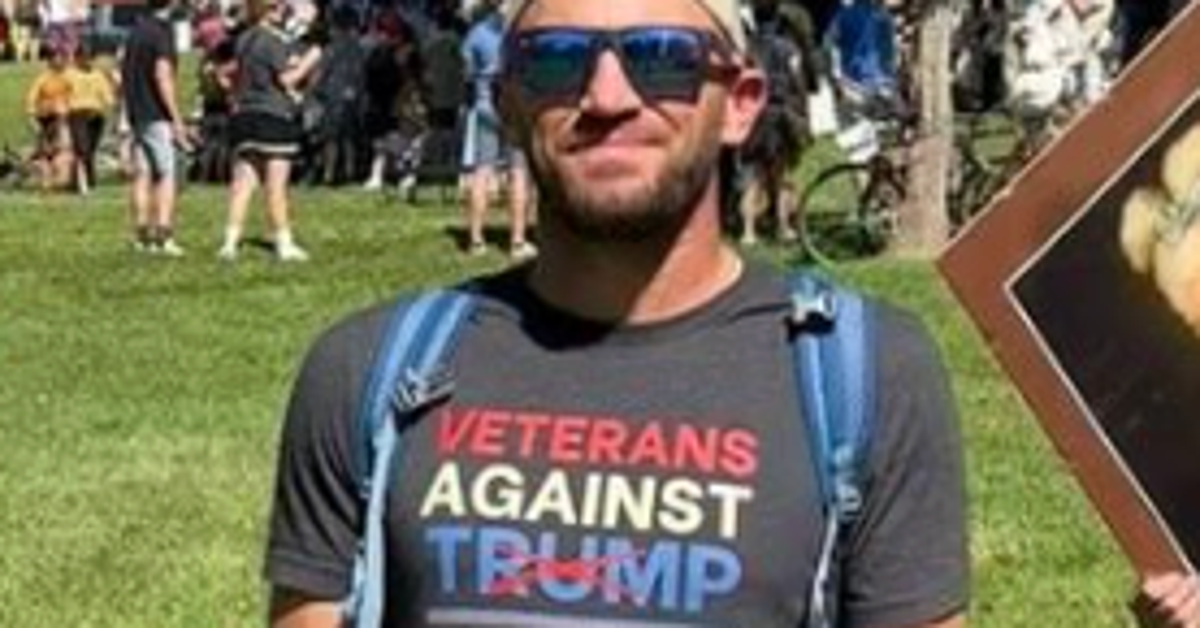 A Cop Saw My 'Veterans Against Trump' Shirt. I Judged Him.
