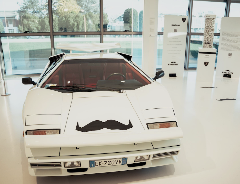 Automobili Lamborghini renews its commitment alongside Movember with new awareness initiatives